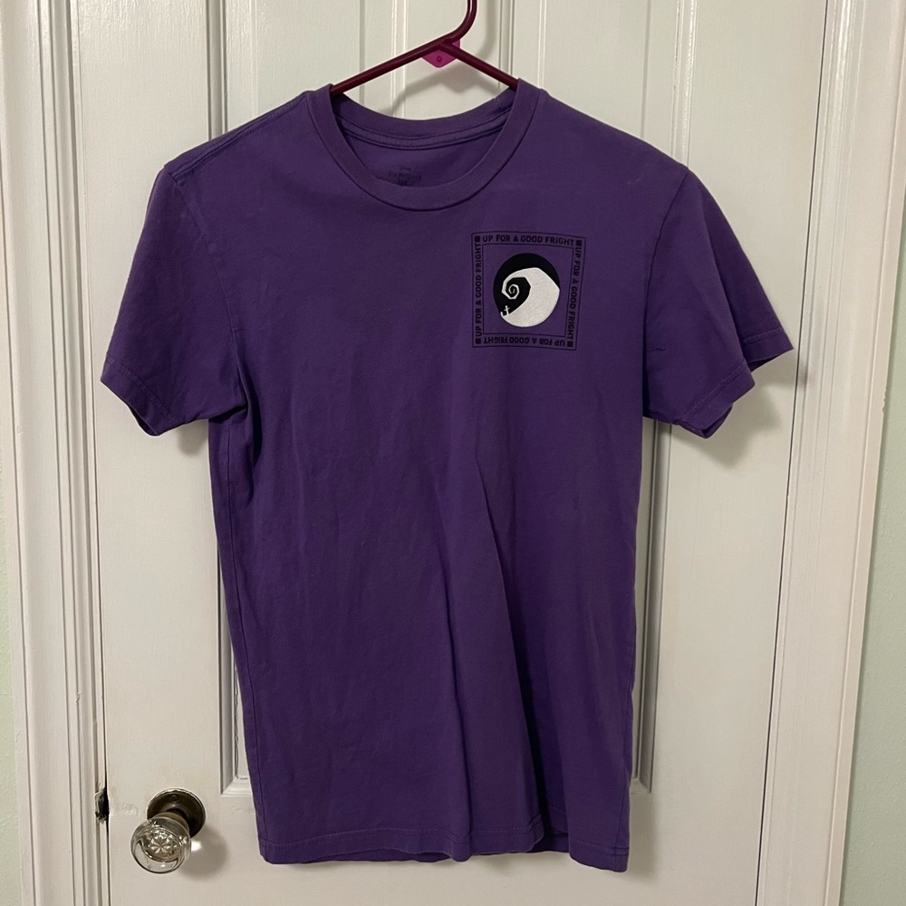 Disney Nightmare Before Christmas Purple Tee